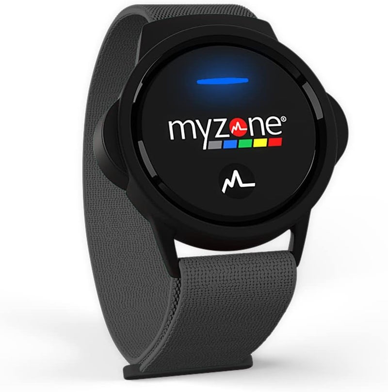 MYZONE MZ-Switch Replacement Arm & Wrist Straps - Grey - Vibrant, Adjustable & Comfortable Replacement Fitness Band for the MZ-Switch - Image 2